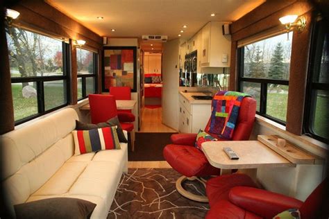 Doing one from scratch is impressive. . Mci bus conversion interior